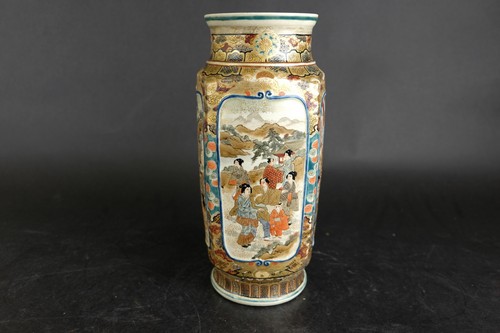 Vase satsuma beau - vase, carré