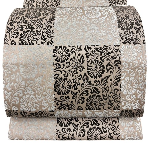 Fukuro obi six panneaux - panneaux, fleurs