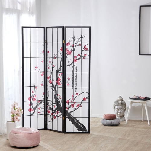 Paravent japonais bois shoji - japonais,