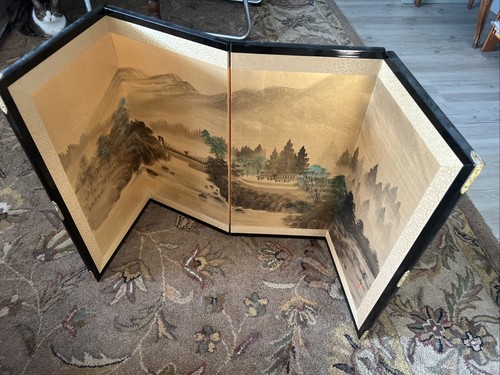 Antique paravent japonais